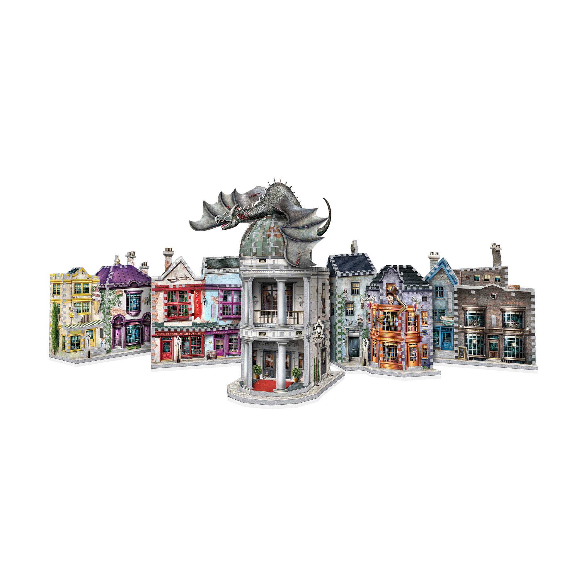 Harry Potter Diagon Alley Collection - Gringotts Bank 3D Puzzle: 300 Pcs